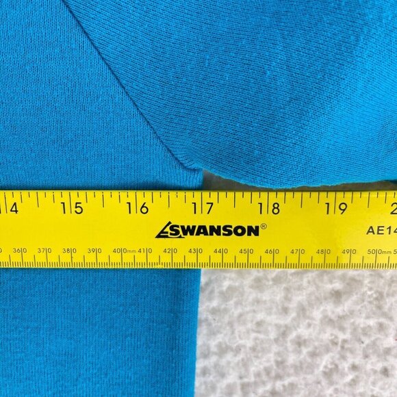 Fruit of the Loom Blue Pullover Crew Neck Sweater Womens‎ Made in USA Size Small - Picture 6 of 13